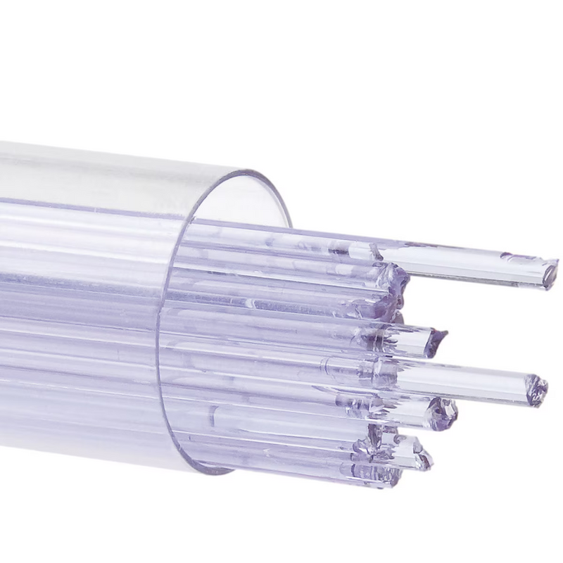 Light Neo-Lavender Transparent Bullseye Stringer 1842