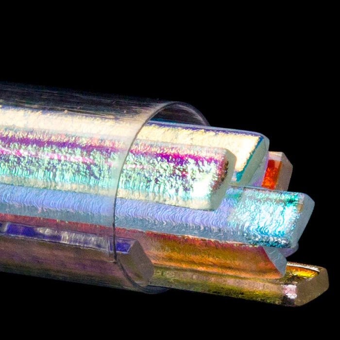 Clear, Mixed Solid Colours Sizzle Stix MX1101 6MM