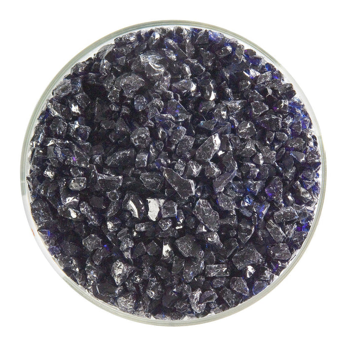 Midnight Blue Transparent Bullseye Coarse Frit 1118