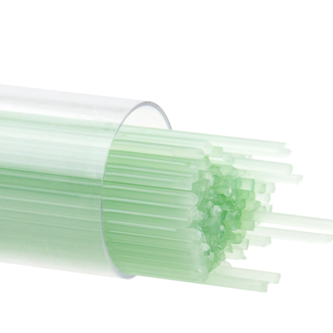 Mint Green Opaque Bullseye Stringer 112 — chockadoo
