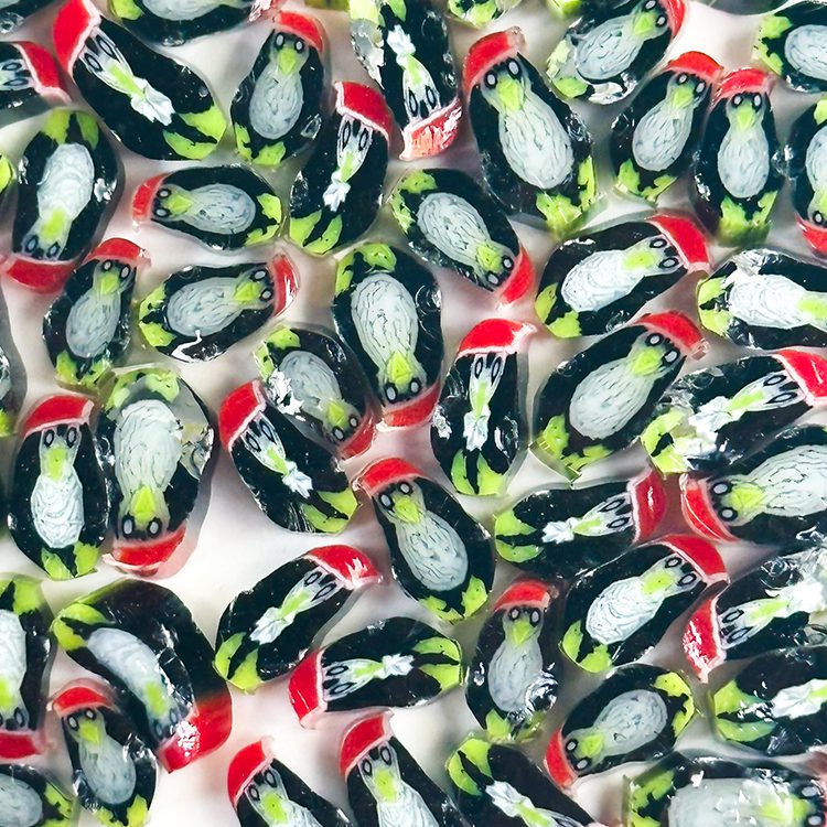 Penguin - Christmas Millefiori Murrine COE090