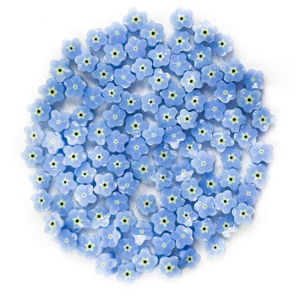 Forget me not - Flowers Millefiori Murrine COE090