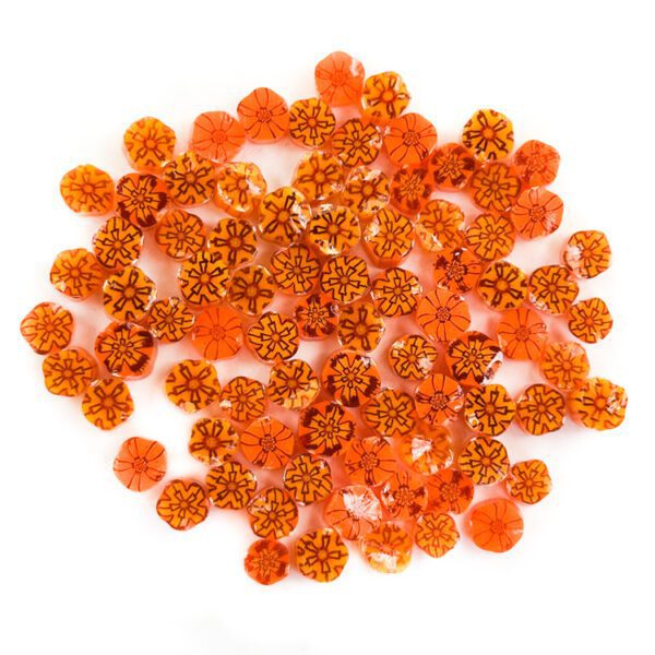 Marigold Flower Millefiori Murrine COE090