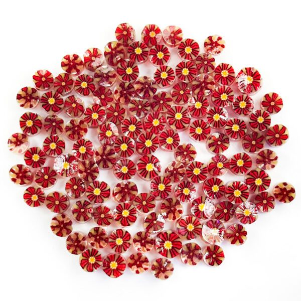 Fireworks Petal - Flowers Millefiori Murrine COE096