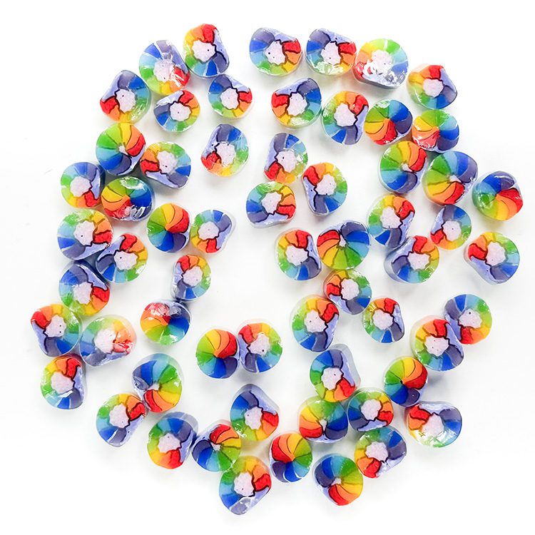 Rainbow Sunflower - Flowers Millefiori Murrine Tabitha's Emporium COE096