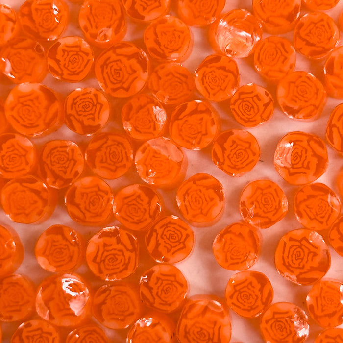 Sunset Roses Flower Millefiori Murrine COE090