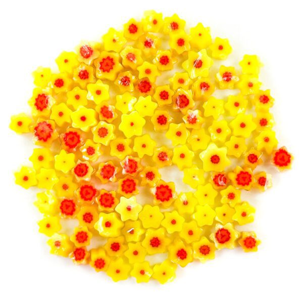 Yellow Daffodils Millefiori Murrine COE090