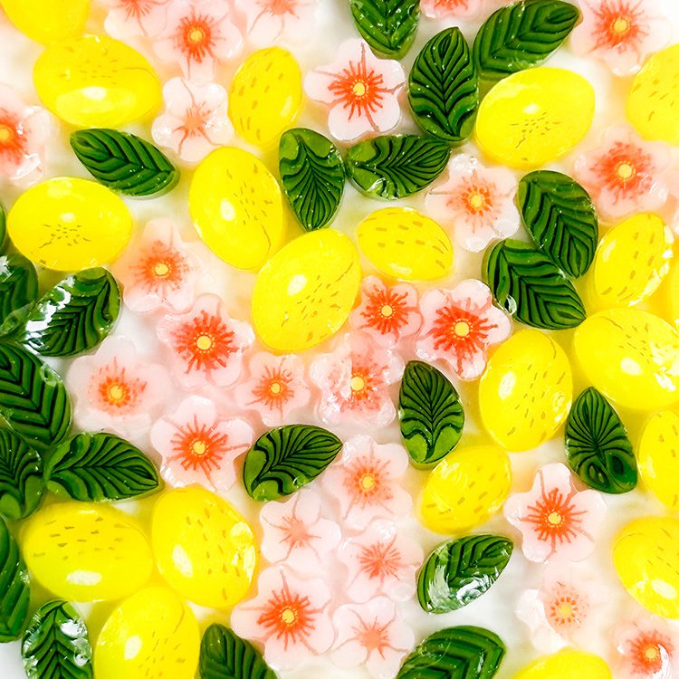 Lemon Tree Mixed Millefiori Murrine Tabitha's Emporium COE090