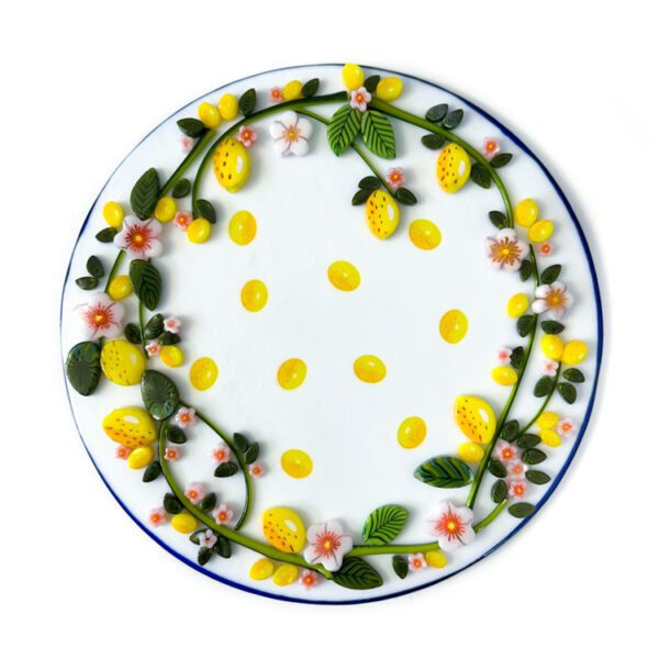 Lemon Tree Mixed Millefiori Murrine Tabitha's Emporium COE090
