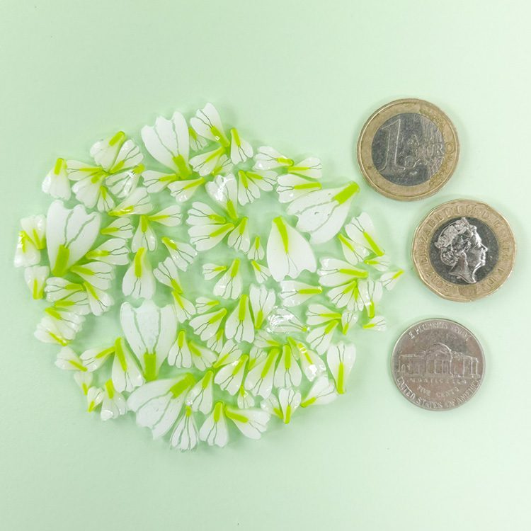 Snowdrop - Flower Millefiori Murrine COE090