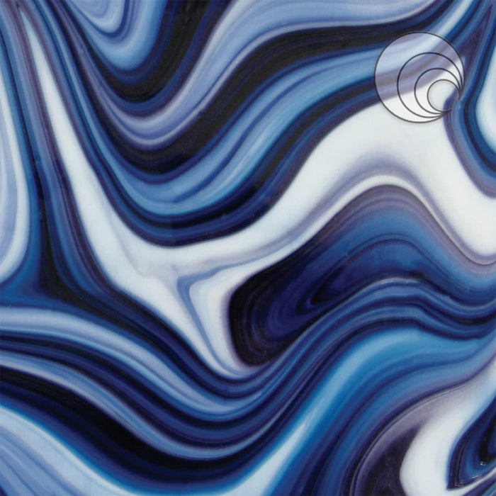 Blackberry Cream Fusible Opaque Oceanside Sheet 634-52S-F