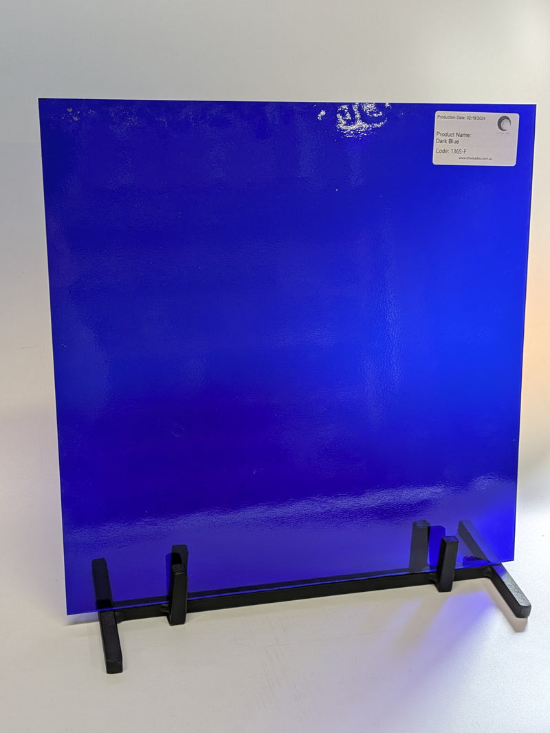 Dark Blue Smooth Fusible Transparent Oceanside Sheet 136S-F