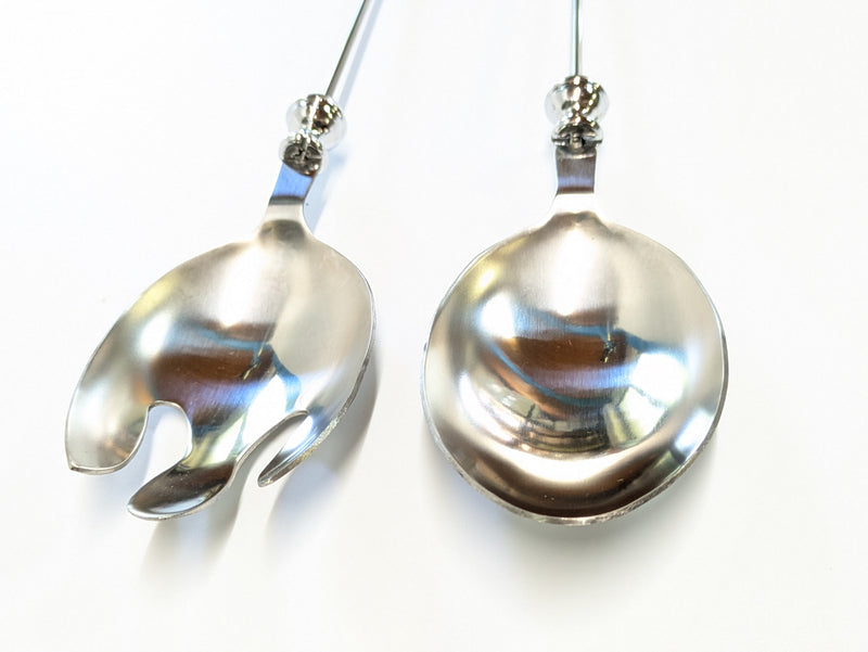 Salad Servers Beadable