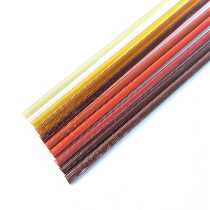 Effetre Rods Brown Sampler