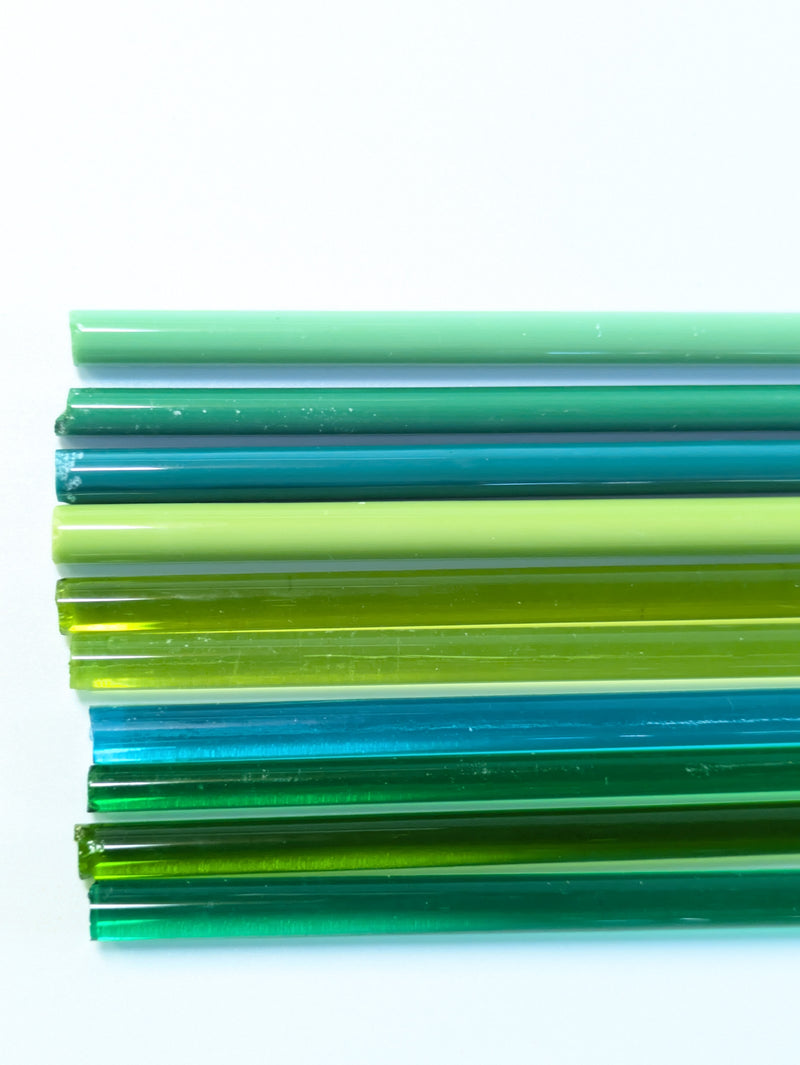 Effetre Rods Green Sampler