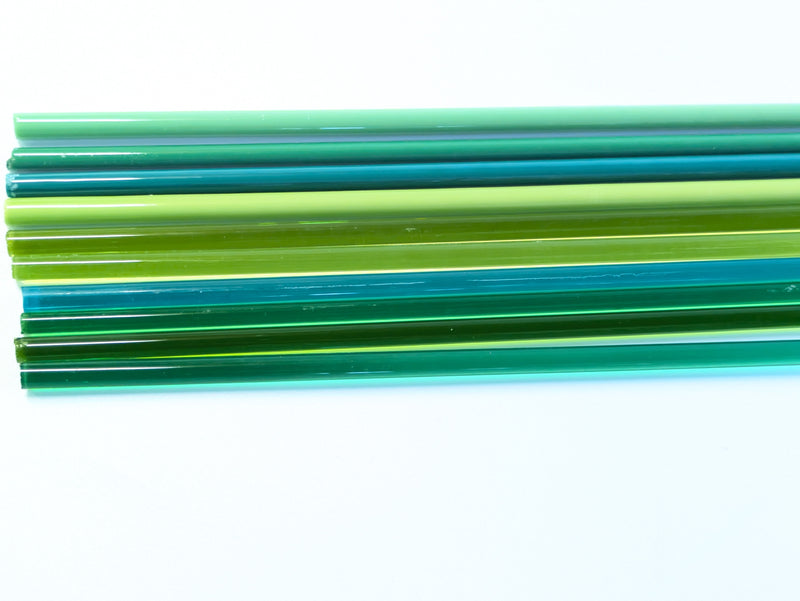 Effetre Rods Green Sampler