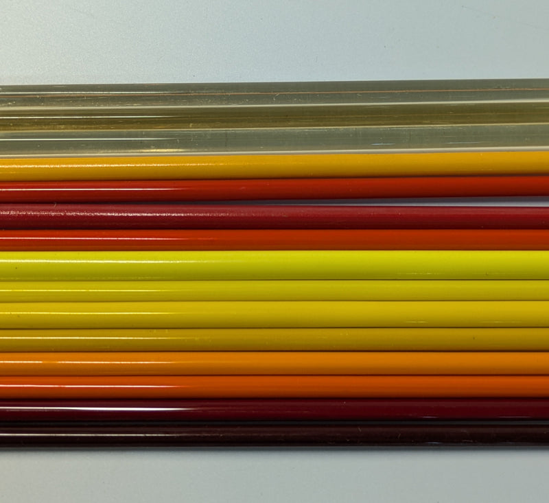 Effetre Rods Sunset Sampler