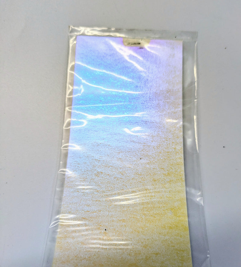 Light Yellow Dichroic Decal