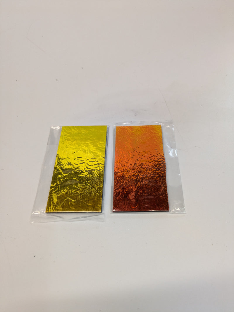 Light Blue / Cyan Dichroic Decal