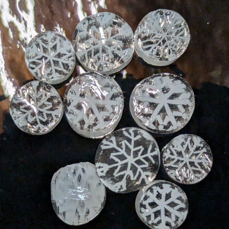 Snowflake Millefiori Murrine COE090