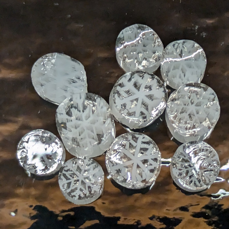 Snowflake Millefiori Murrine COE090
