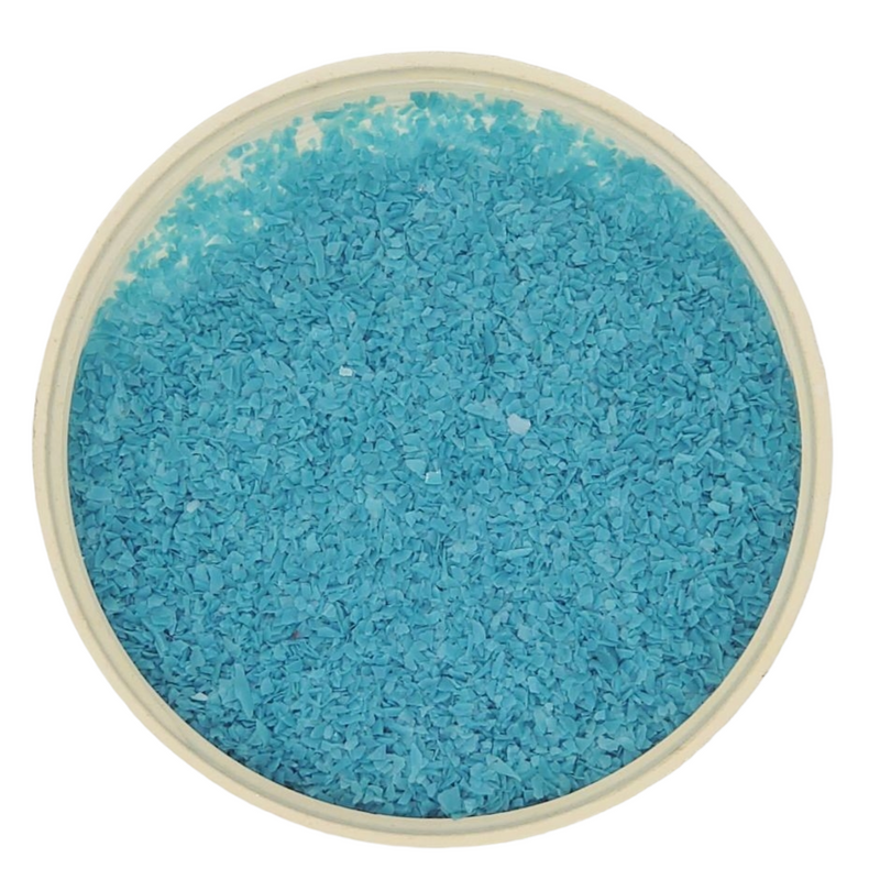 Dark Sky Blue Opaque Effetre Frit 228