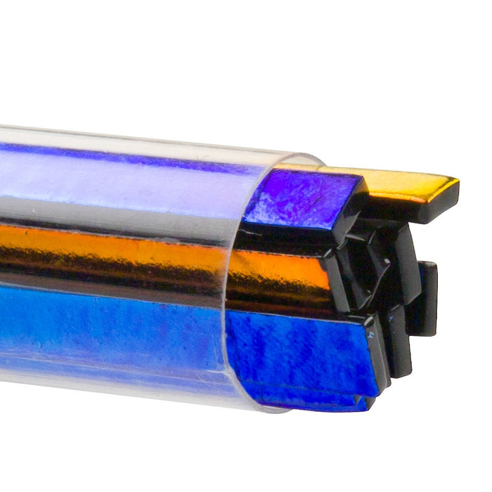 Black, Rainbow Sizzle Stix RN0100 6MM