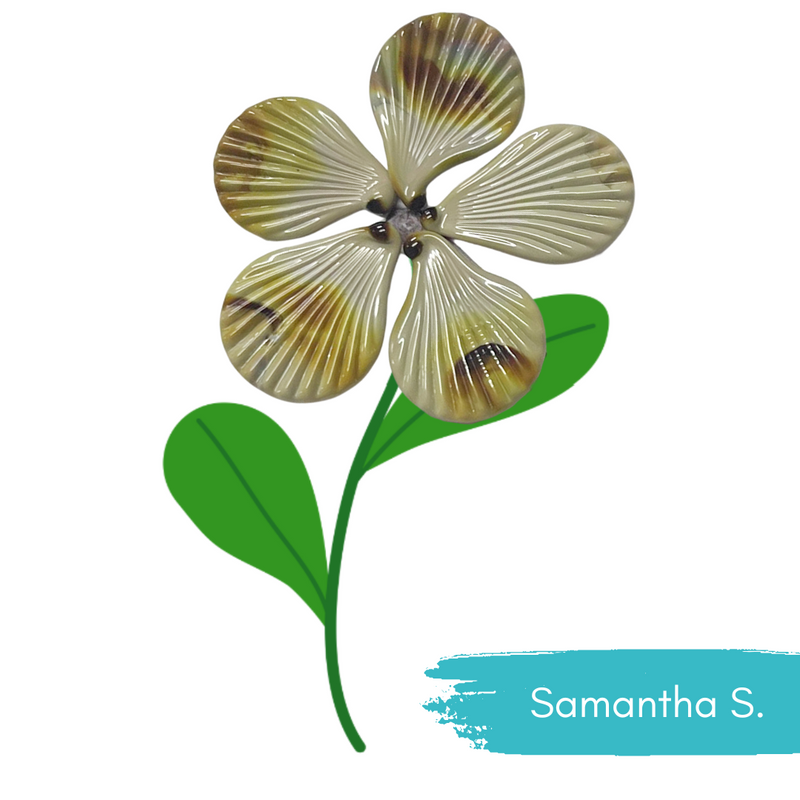 Iris Orange (Raku) Opaque Reichenbach 096 Rod RW108