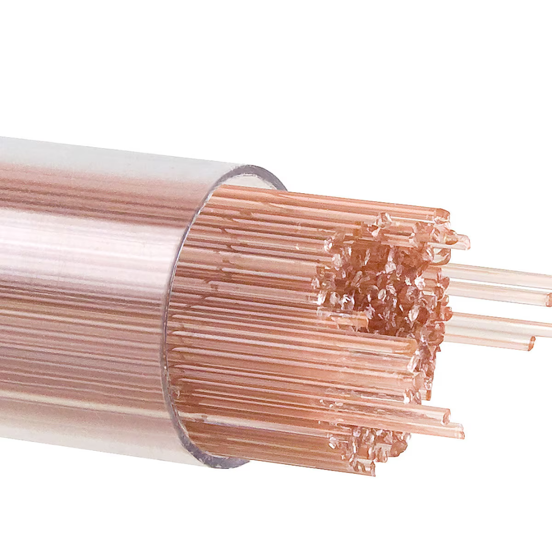 Red Transparent Bullseye Stringer 1122 — chockadoo