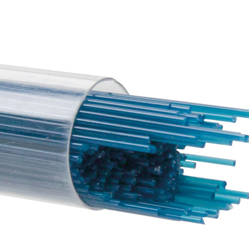 Steel Blue Opaque Bullseye Stringer 146