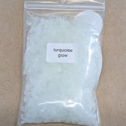 Large glow in the dark Turquoise Frit for COE090