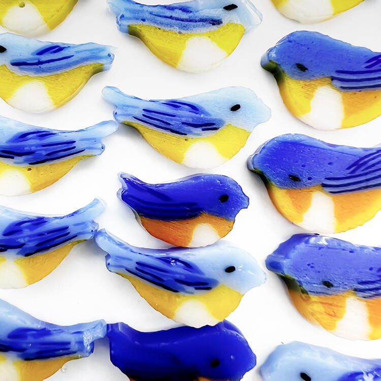 Blue Bird Large Millefiori Murrine COE096