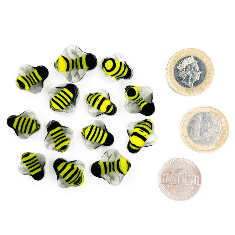 Bumblebee- XL Millefiori Murrine Tabitha's Emporium COE096