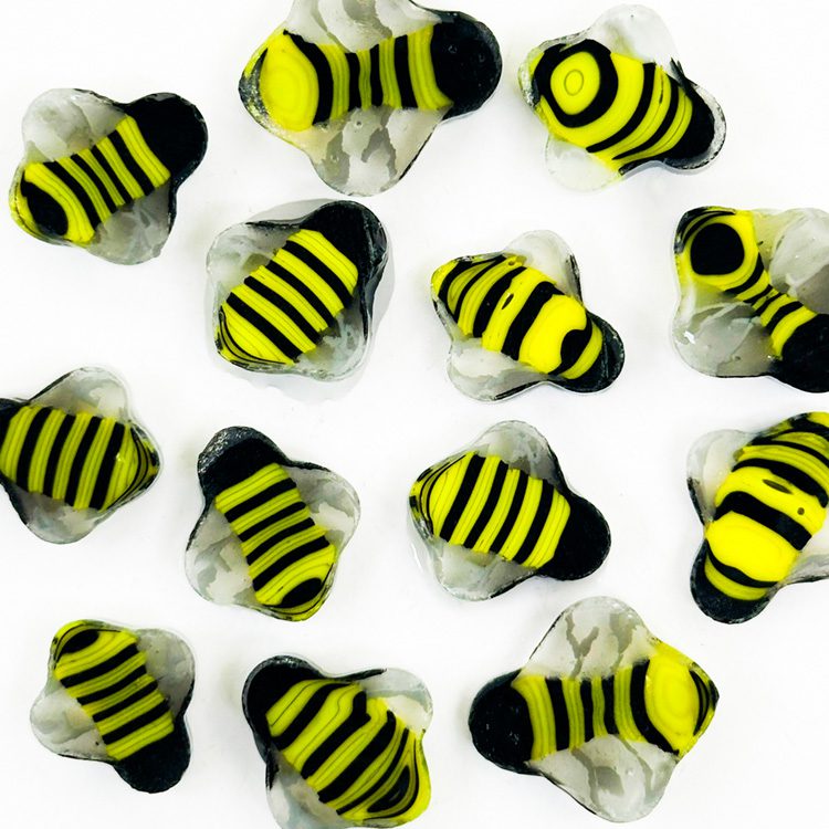 Bumblebee- XL Millefiori Murrine Tabitha's Emporium COE096