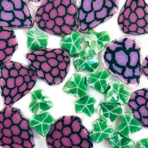 Bunch of Grapes XL Millefiori Murrine COE090