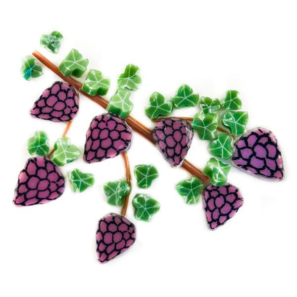 Bunch of Grapes XL Millefiori Murrine COE090