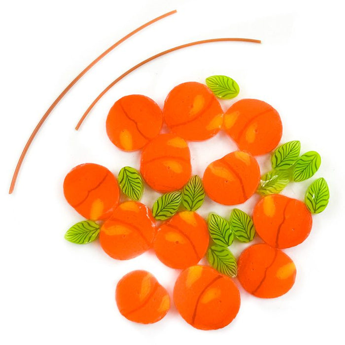 Peach XL Millefiori Murrine COE090