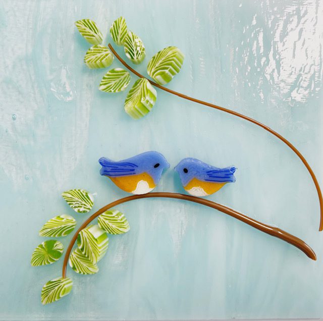 Blue Bird Millefiori Murrine COE090