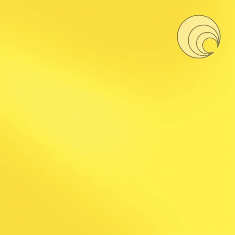 Yellow Smooth Fusible Opaque Oceanside Sheet 260-72S-F