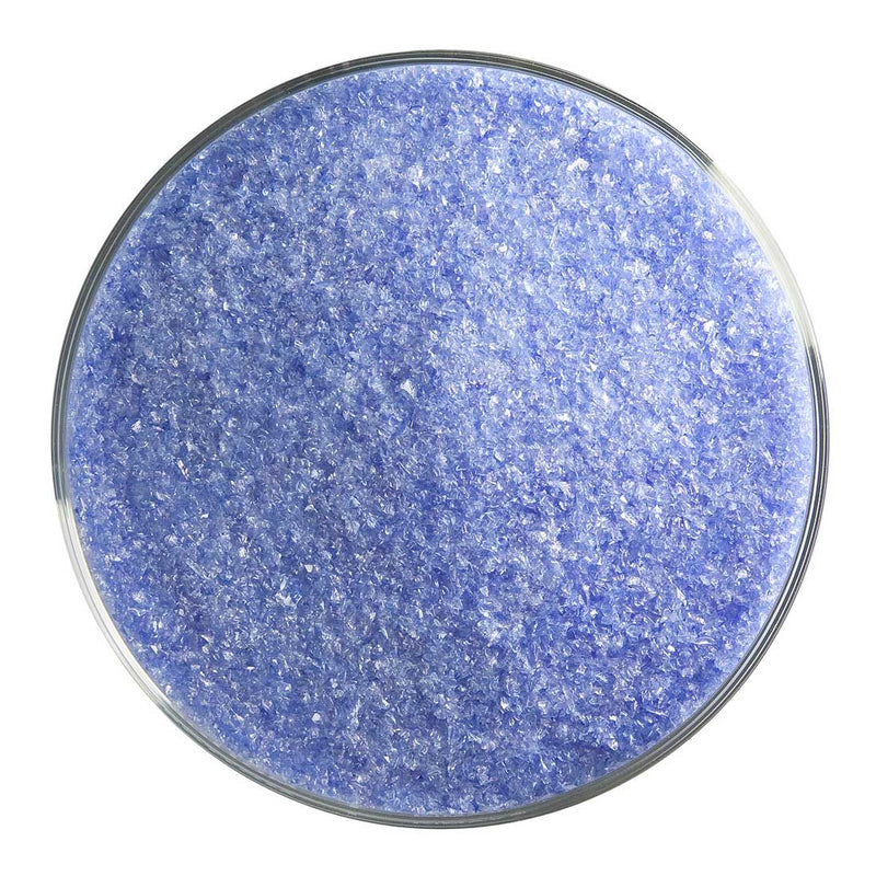 Violet Striker Transparent Bullseye Fine Frit 1234