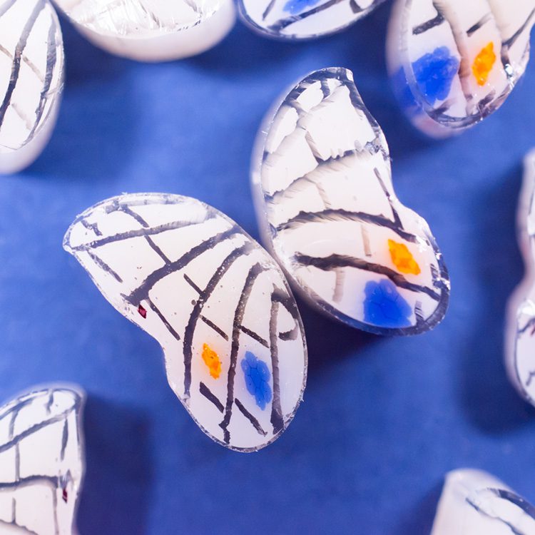 Blush - Butterfly Millefiori Murrine Tabitha's Emporium COE090