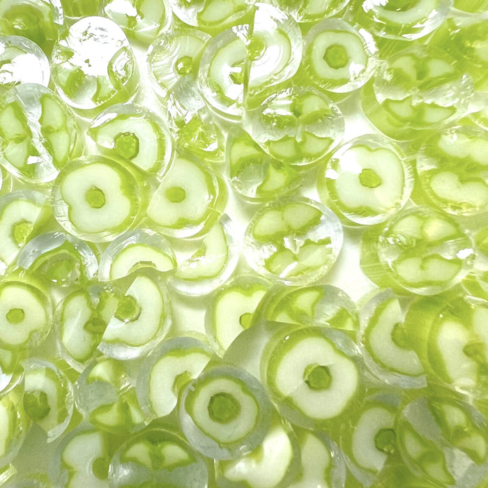 Flower Mix Millefiori Murrine Float Glass