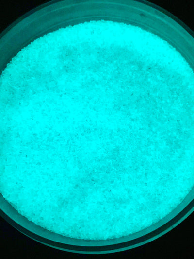 Classic Turquoise Glow Glass Frit Large COE090