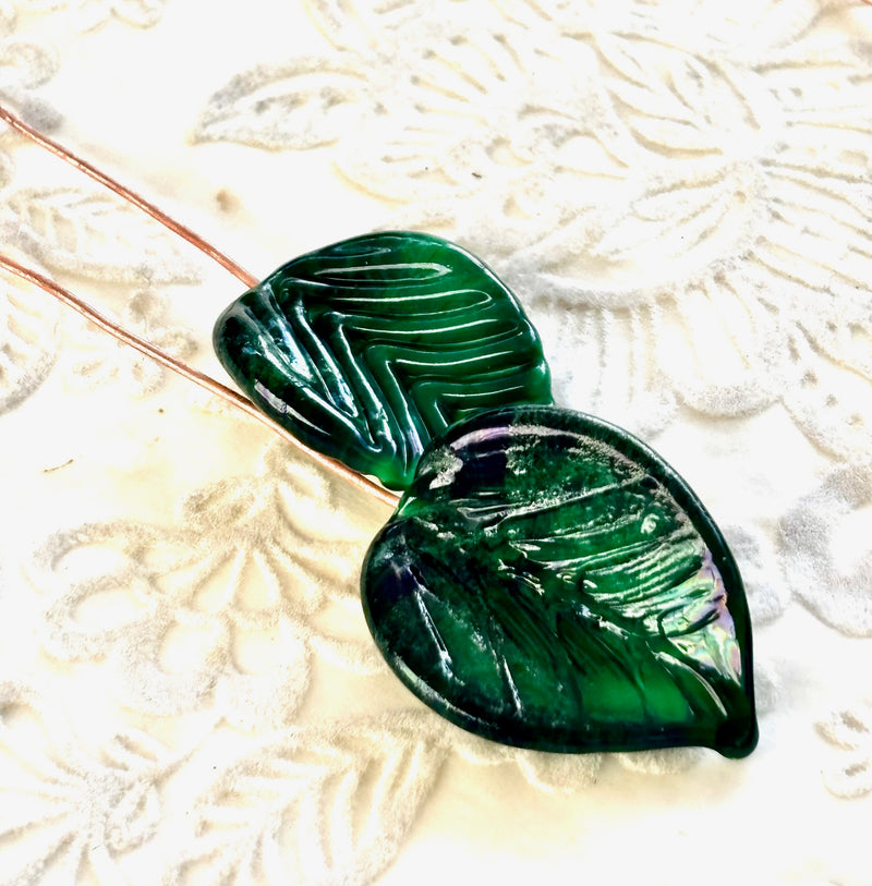 Mosaic Green Opaque Effetre Rod 023