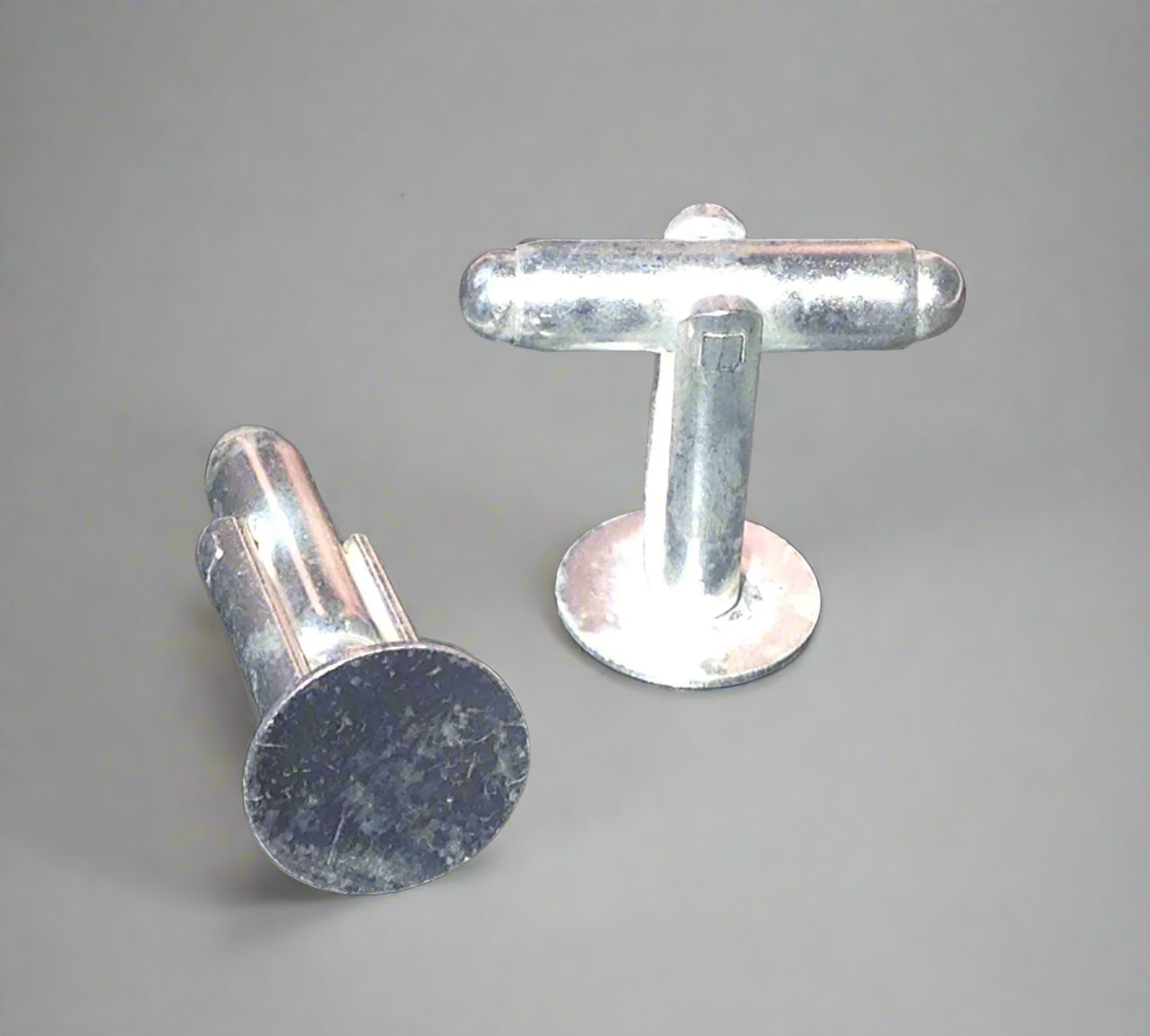 Brass Cuff Link Backs — chockadoo
