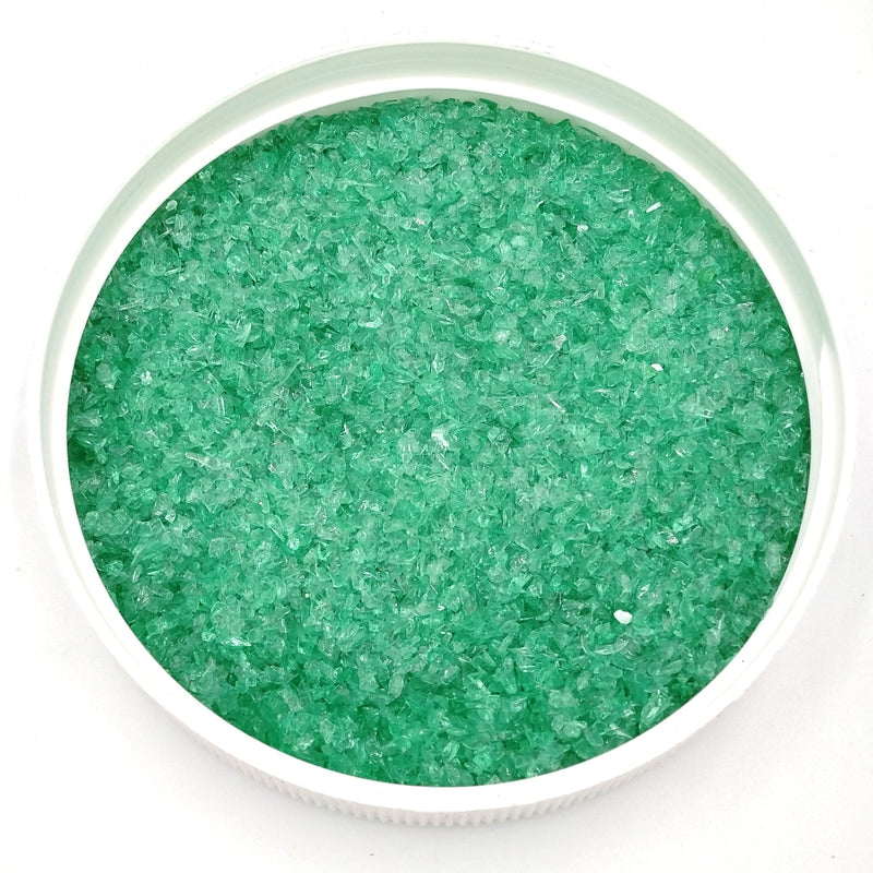 Light Emerald Green Transparent Effetre Frit 028
