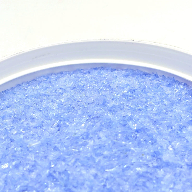 Medium Blue Transparent Effetre Frit 054