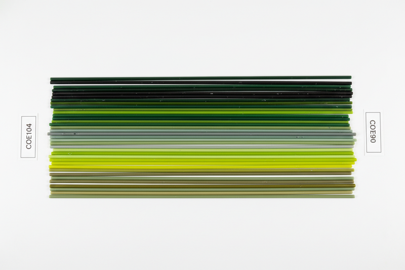 Mixed Green Stringer Straight Flat Lay
