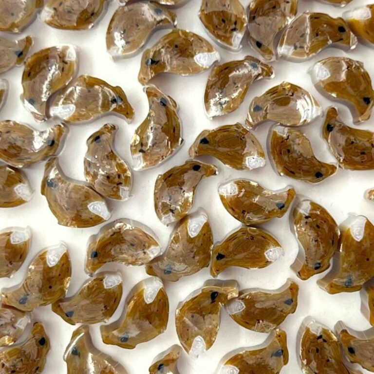 Brown Bunny Millefiori Murrine COE090