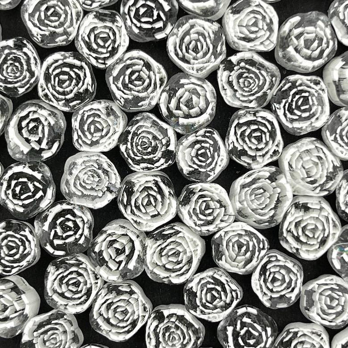 Flower Mix Millefiori Murrine Float Glass